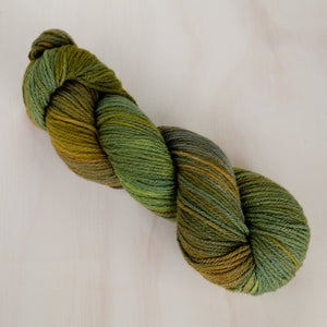 Inspired by the greens and golds of the Nardoo plant leaves found growing on the water's edge in the Grampians.